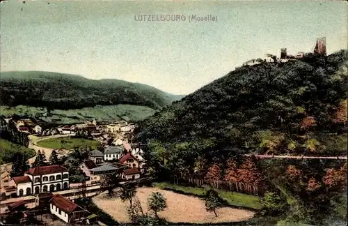 Ak Lutzelbourg Lützelburg Lothringen Moselle, Panorama