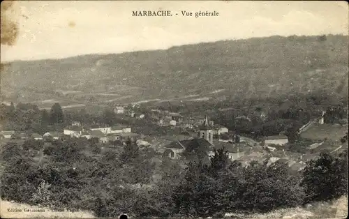 Ak Marbache Meurthe-et-Moselle, Panorama