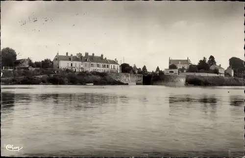 Ak Combleux Loiret, Bords de la Loire, Le Mole, la Potache