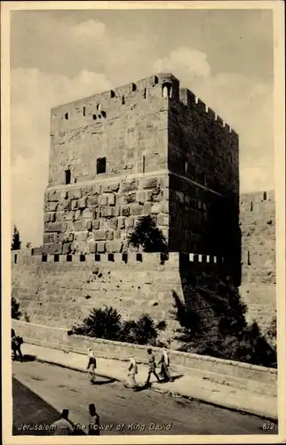 Ak Jerusalem Israel, Turm von König David