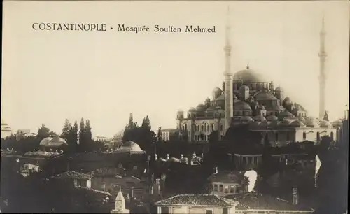 Ak Konstantinopel Istanbul Türkiye, Sultan-Mehmed-Moschee