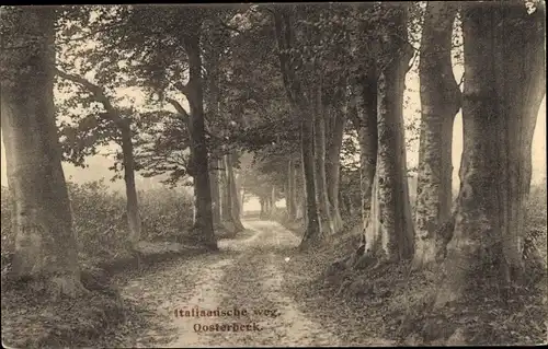 Ak Oosterbeek Gelderland, italienische Straße