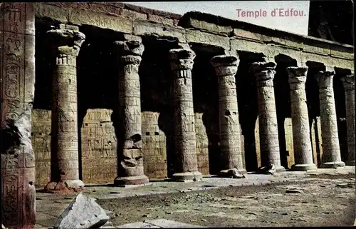 Ak Edfu Ägypten, Tempel