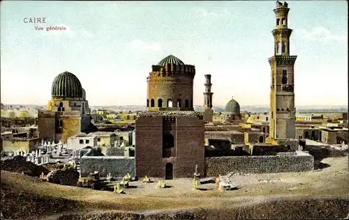 Ak Cairo Kairo Ägypten, Gesamtansicht