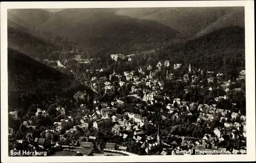 Ak Bad Harzburg am Harz, Fliegeraufnahme