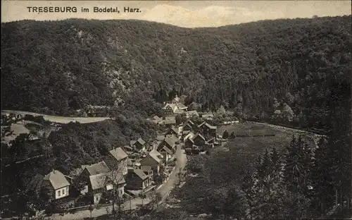 Ak Treseburg Thale im Harz, Gesamtansicht