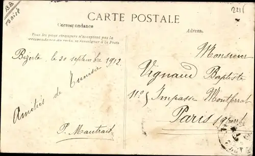Ak Reicher Araber in Volkstracht, Maghreb