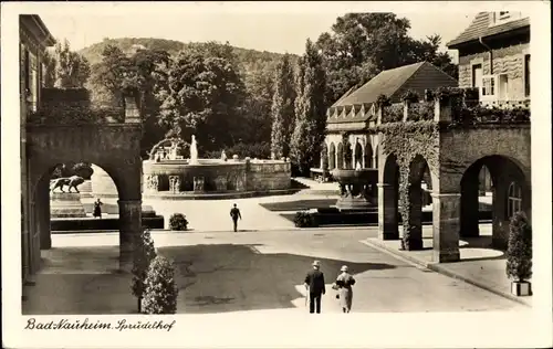 Ak Bad Nauheim in Hessen, Sprudelhof