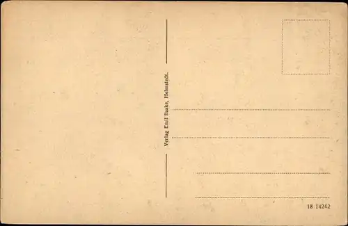 Ak Helmstedt in Niedersachsen, Haupt-Portal am Juleum