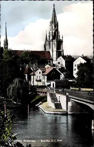 Ak Konstanz am Bodensee, Basilika U. L. Frau