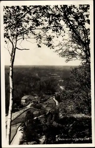 Ak Lössnitz Lößnitz Radebeul Sachsen, Meierei im Lößnitzgrund