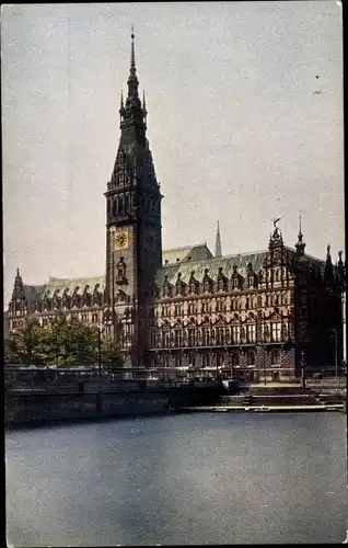 Ak Hamburg Mitte Altstadt, Rathaus
