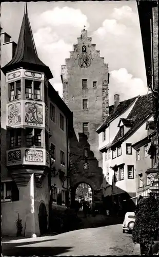 Ak Meersburg am Bodensee, am Obertor