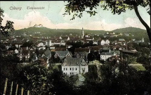 Ak Coburg in Oberfranken, Totalansicht