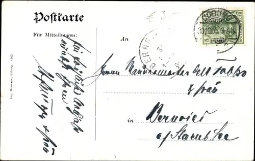 Ak Coburg in Oberfranken, Totalansicht