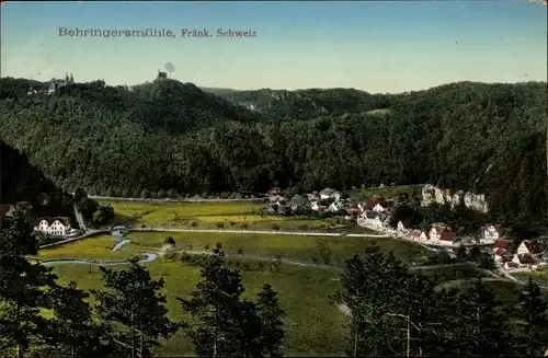 Ak Behringersmühle Gößweinstein in Oberfranken, Panorama