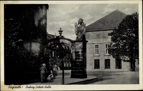 Ak Bayreuth in Oberfranken, Ludwig-Siebert-Halle