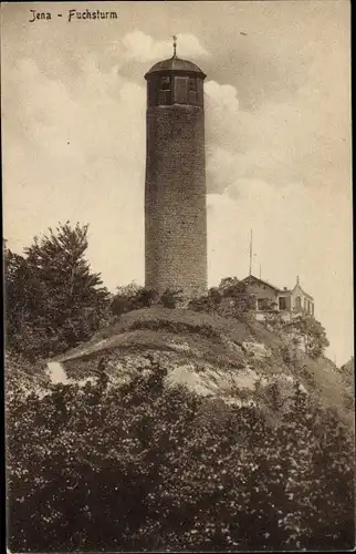 Ak Jena in Thüringen, Fuchsturm