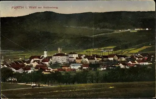 Ak Furth im Wald Oberpfalz Bayern, Ortsansicht, Voithenberg