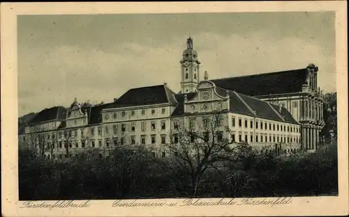 Ak Fürstenfeldbruck, Die Polizeischule Fürstenfeld