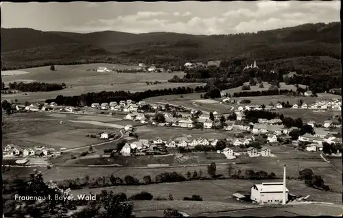 Ak Frauenau in Niederbayern, Ortsansicht, Bayerischer Wald