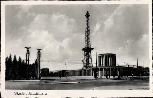 Ak Berlin Charlottenburg Westend, Funkturm