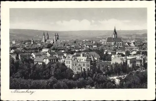 Ak Naumburg Saale, Blick auf die Stadt mit Kirche