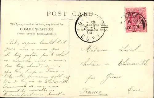 Ak Jersey Channel Island, auf dem Weg zum Devils Hole