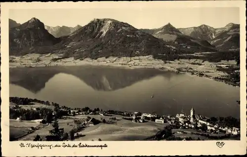 Ak St. Wolfgang im Salzkammergut Oberösterreich, Panorama