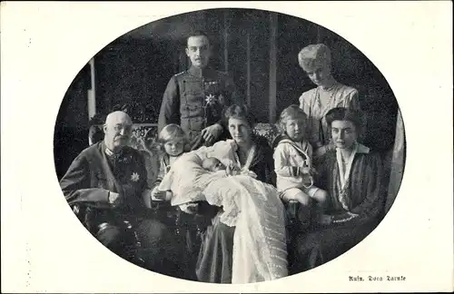 Ak Opfertag für Säuglingsfürsorge Herzogtum Braunschweig, Schirmherrschaft Herzogin Viktoria Luise