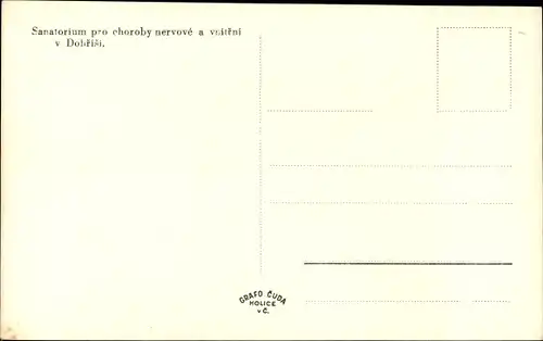 Ak Dobříš Doberschisch Mittelböhmen, Sanatorium