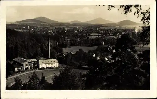 Ak Cvikov Zwickau in Böhmen Region Reichenberg, Gesamtansicht