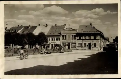 Ak Nové Město pod Smrkem Neustadt an der Tafelfichte Region Reichenberg, Platz