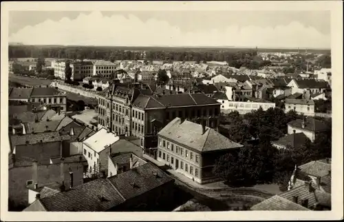 Ak Břeclav Lundenburg Südmähren, Gesamtansicht