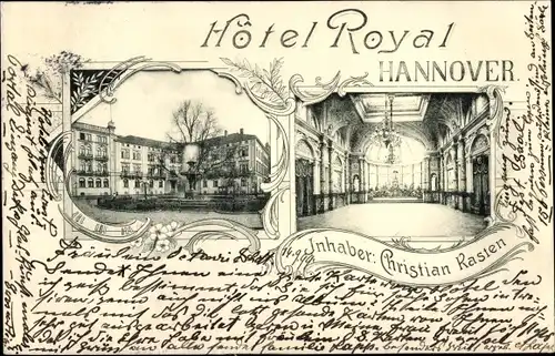 Ak Hannover in Niedersachsen, Hotel Royal