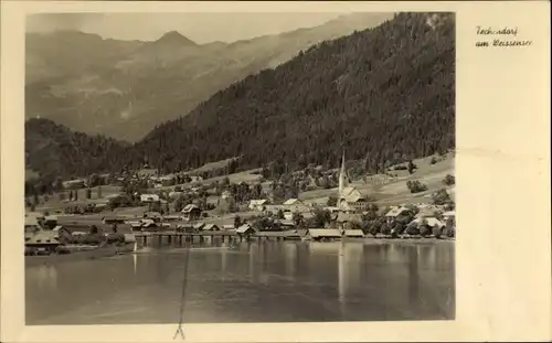 Ak Techendorf Weißensee in Kärnten, Gesamtansicht