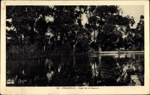 Ak Piriapolis Uruguay, Lago de la Cascada