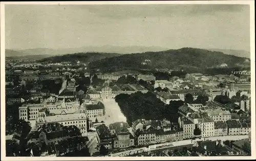 Ak Ljubljana Laibach Slowenien, Gesamtansicht