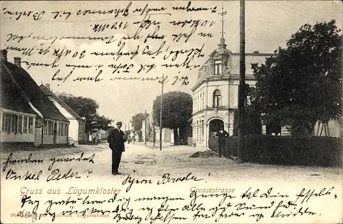Ak Lügumkloster Dänemark, Große Straße