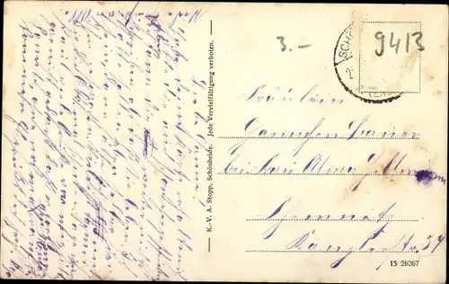 Ak Schönheide im Erzgebirge Sachsen, Panorama