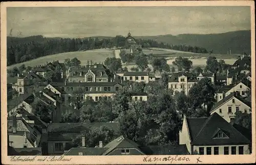 Ak Eibenstock im Erzgebirge Sachsen, Teilansicht, Bielhaus