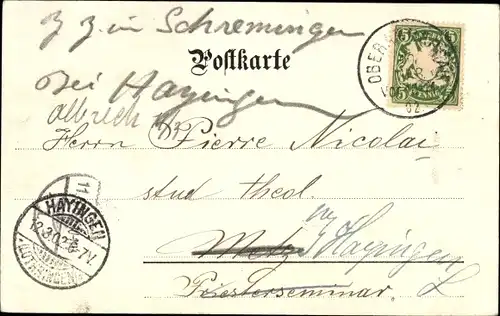 Ak Oberammergau in Oberbayern, Schauspieler Anton Lang, Passionsspiele, Jesusdarsteller