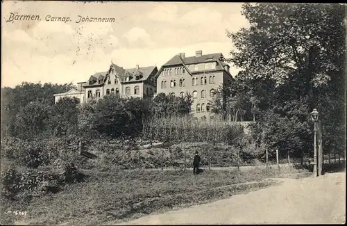 Ak Carnap Barmen Wuppertal, Johanneum