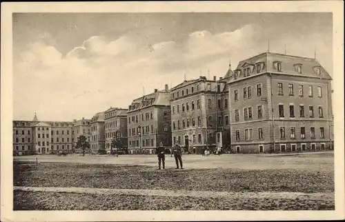 Ak Döbeln in Sachsen, Kaserne B des Ausbildungs-Bataillon Nr. 11