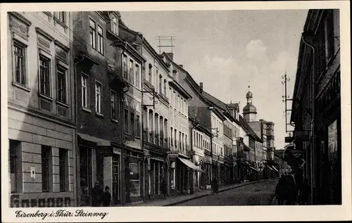 Ak Eisenberg in Thüringen, Steinweg