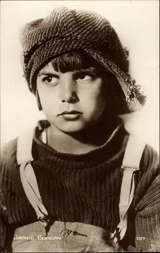 Ak Schauspieler Jackie Coogan, Portrait