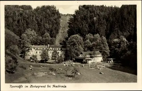 Ak Stadtroda in Thüringen, Zeitzgrund, Neumühle