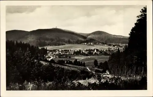 Ak Tabarz im Thüringer Wald, Panorama