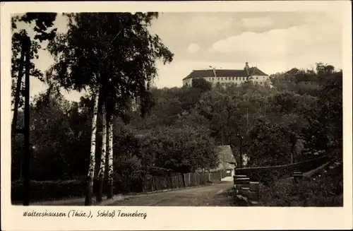 Ak Waltershausen in Thüringen, Schloss Tenneberg