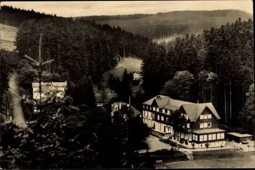 Ak Friedrichroda im Thüringer Wald, Blick zum Kühlen Tal